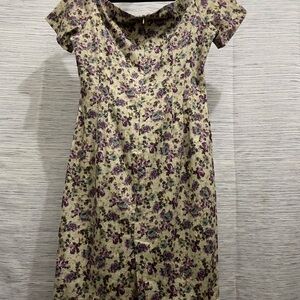 Pre owned Women’s size Large Floral Zara Basic Dress
